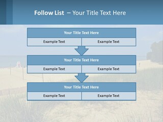 Michigan Volleyball Outdoors PowerPoint Template