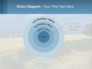 Michigan Volleyball Outdoors PowerPoint Template