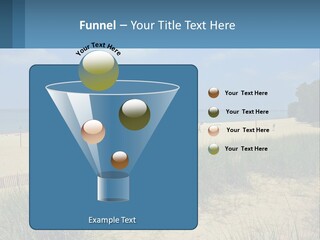 Michigan Volleyball Outdoors PowerPoint Template