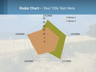 Michigan Volleyball Outdoors PowerPoint Template