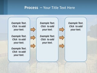 Michigan Volleyball Outdoors PowerPoint Template