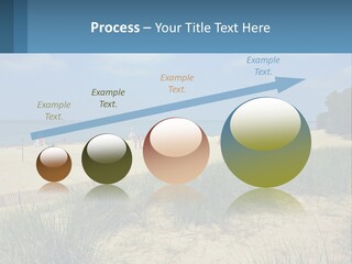 Michigan Volleyball Outdoors PowerPoint Template
