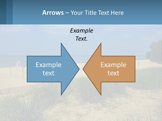 Michigan Volleyball Outdoors PowerPoint Template