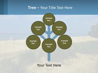 Michigan Volleyball Outdoors PowerPoint Template