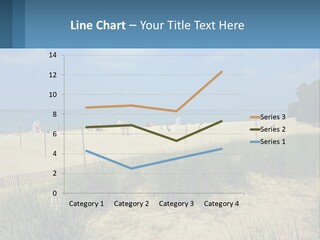 Michigan Volleyball Outdoors PowerPoint Template