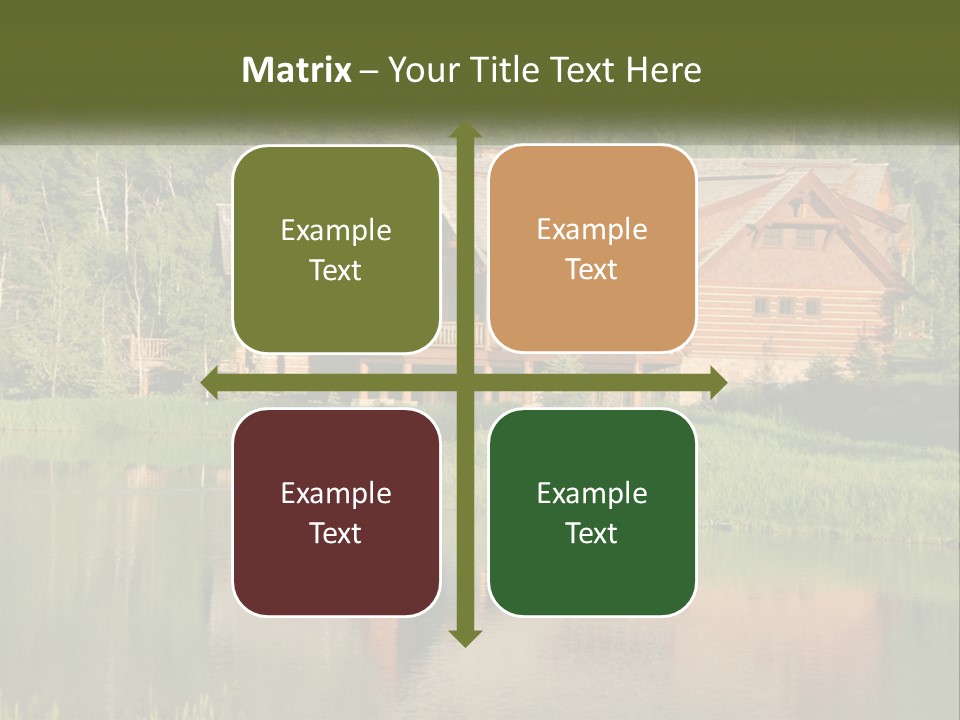 Loghome Modern Landscape PowerPoint Template