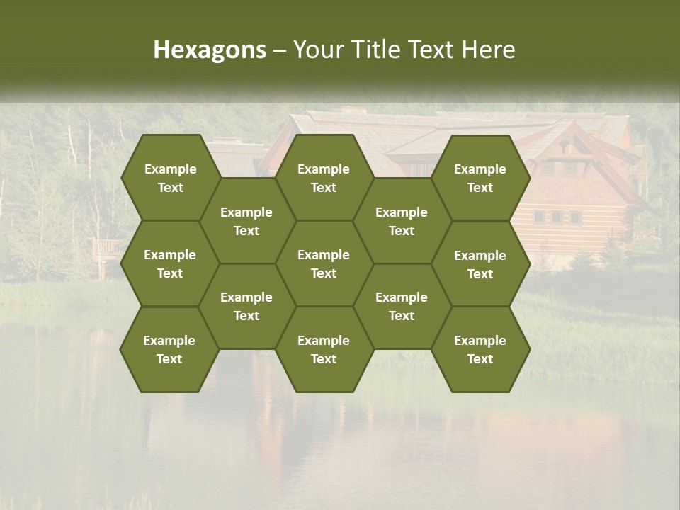 Loghome Modern Landscape PowerPoint Template