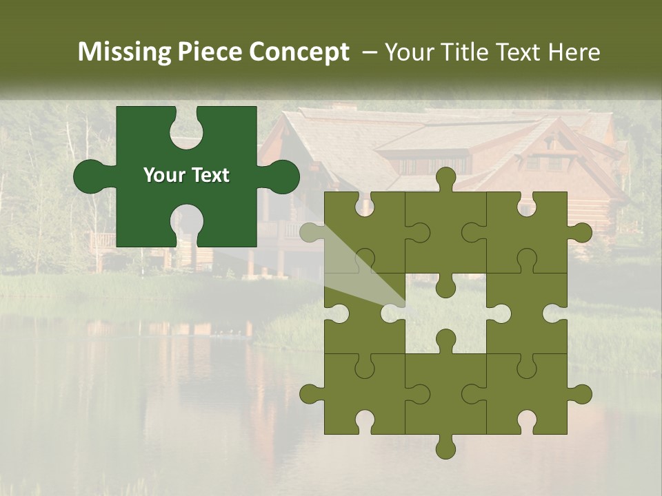 Loghome Modern Landscape PowerPoint Template