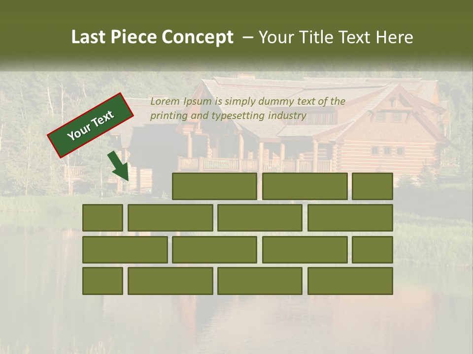 Loghome Modern Landscape PowerPoint Template