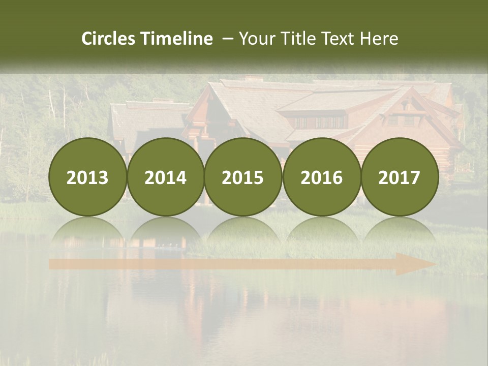 Loghome Modern Landscape PowerPoint Template