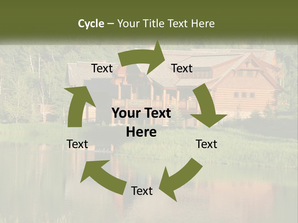 Loghome Modern Landscape PowerPoint Template