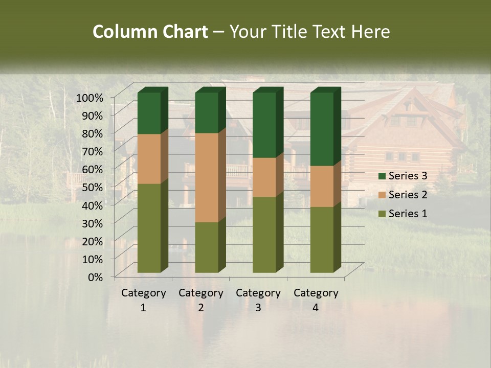 Loghome Modern Landscape PowerPoint Template