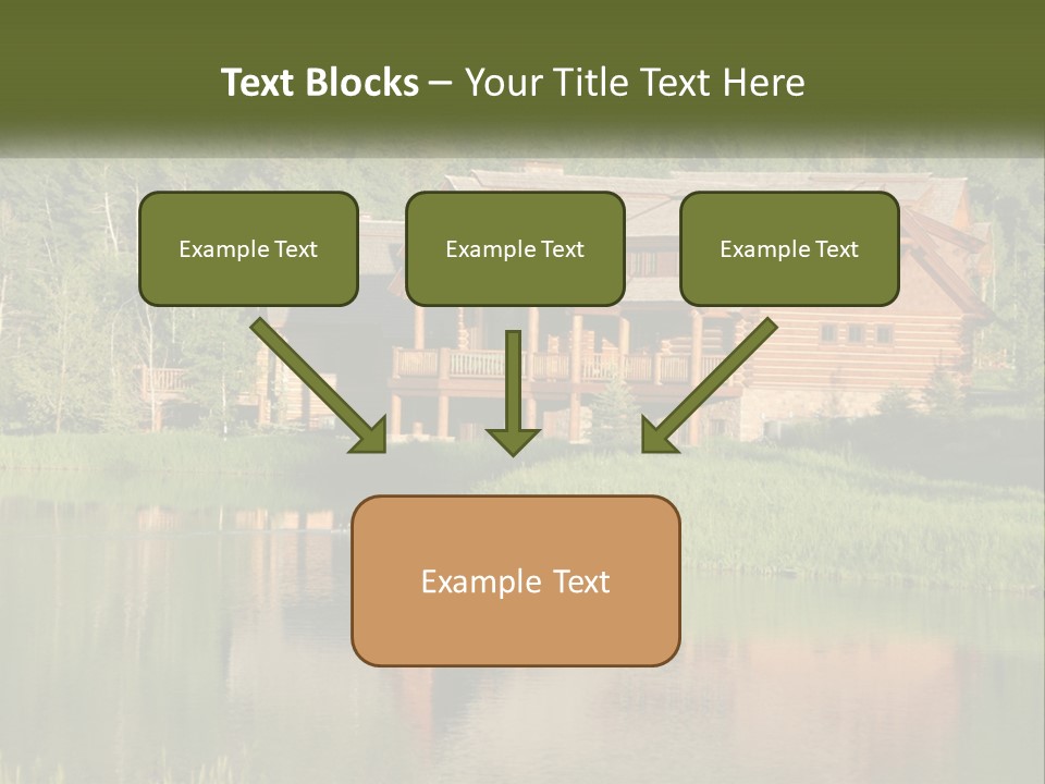 Loghome Modern Landscape PowerPoint Template