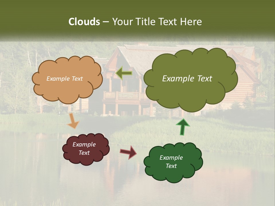 Loghome Modern Landscape PowerPoint Template