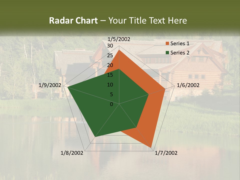 Loghome Modern Landscape PowerPoint Template