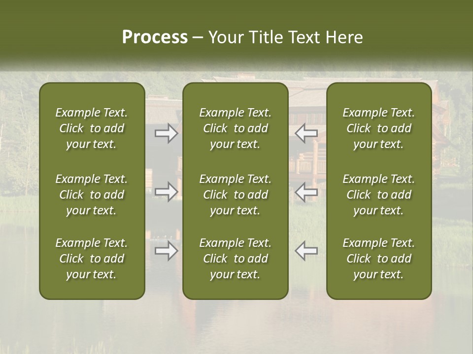 Loghome Modern Landscape PowerPoint Template