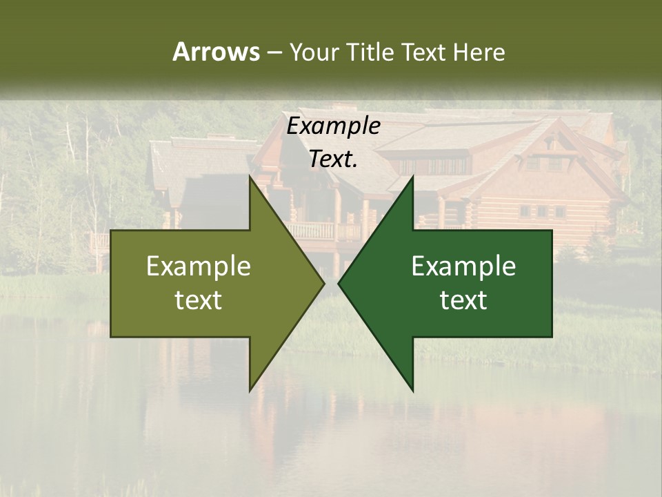 Loghome Modern Landscape PowerPoint Template