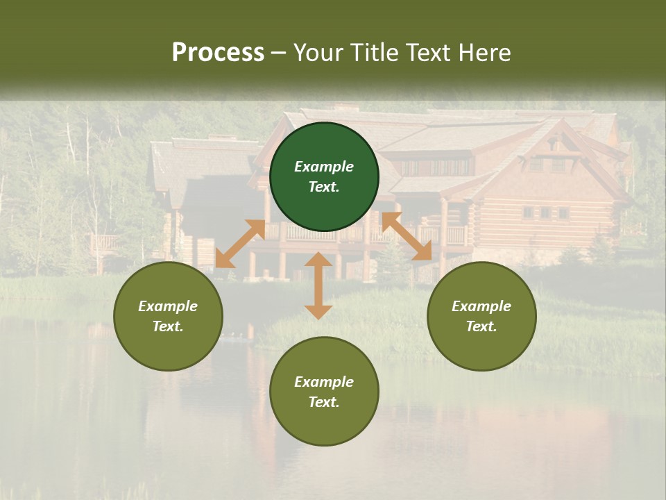 Loghome Modern Landscape PowerPoint Template