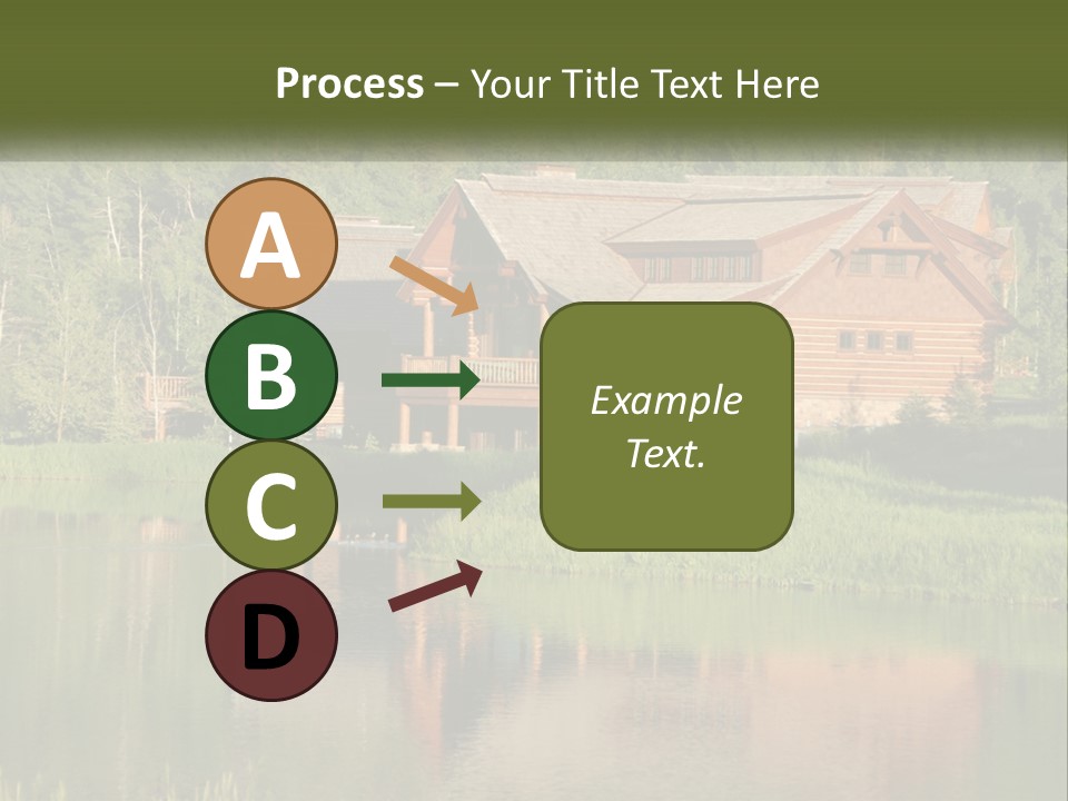 Loghome Modern Landscape PowerPoint Template