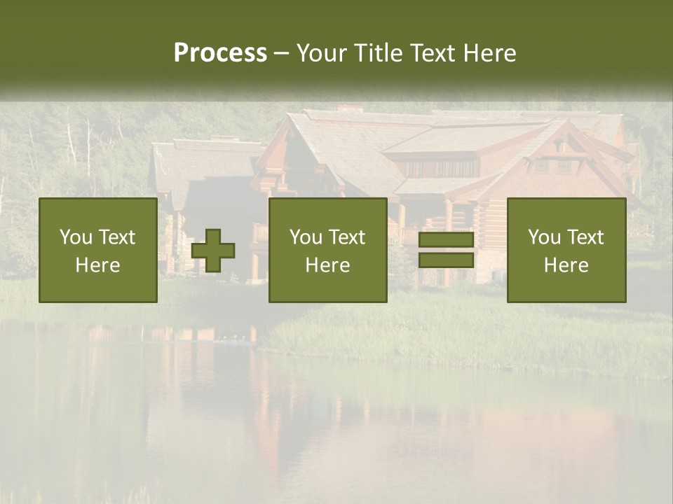Loghome Modern Landscape PowerPoint Template