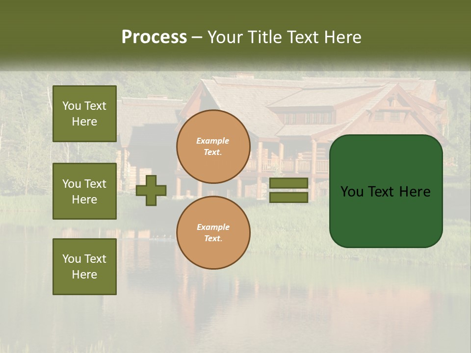 Loghome Modern Landscape PowerPoint Template