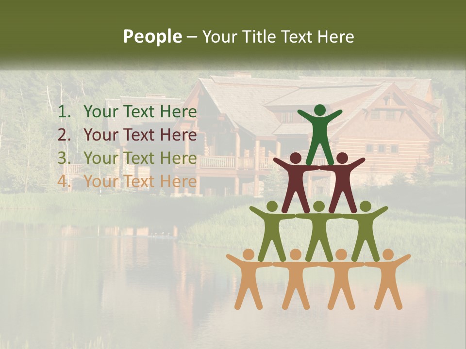 Loghome Modern Landscape PowerPoint Template