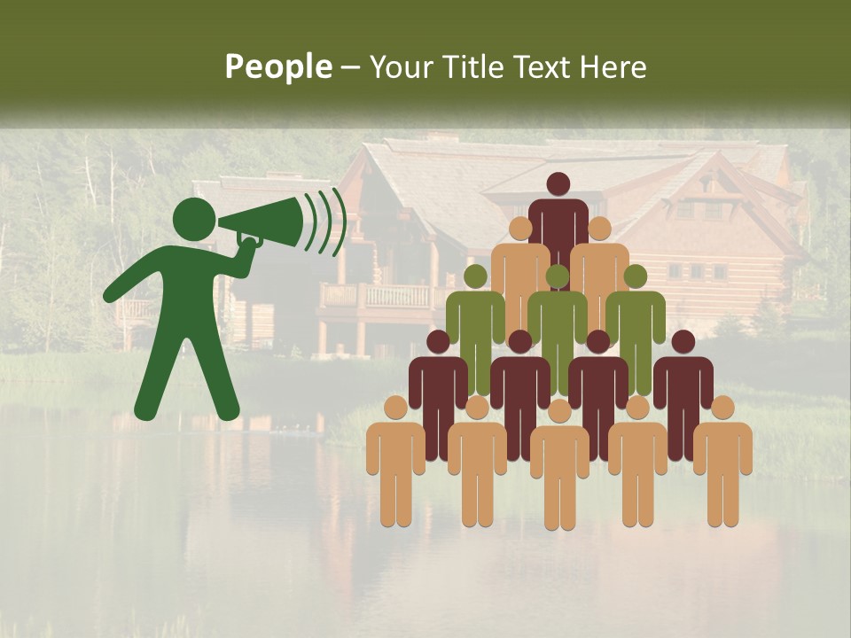 Loghome Modern Landscape PowerPoint Template