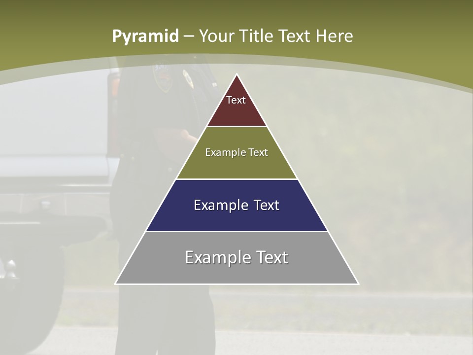 Tow Scared Auto PowerPoint Template