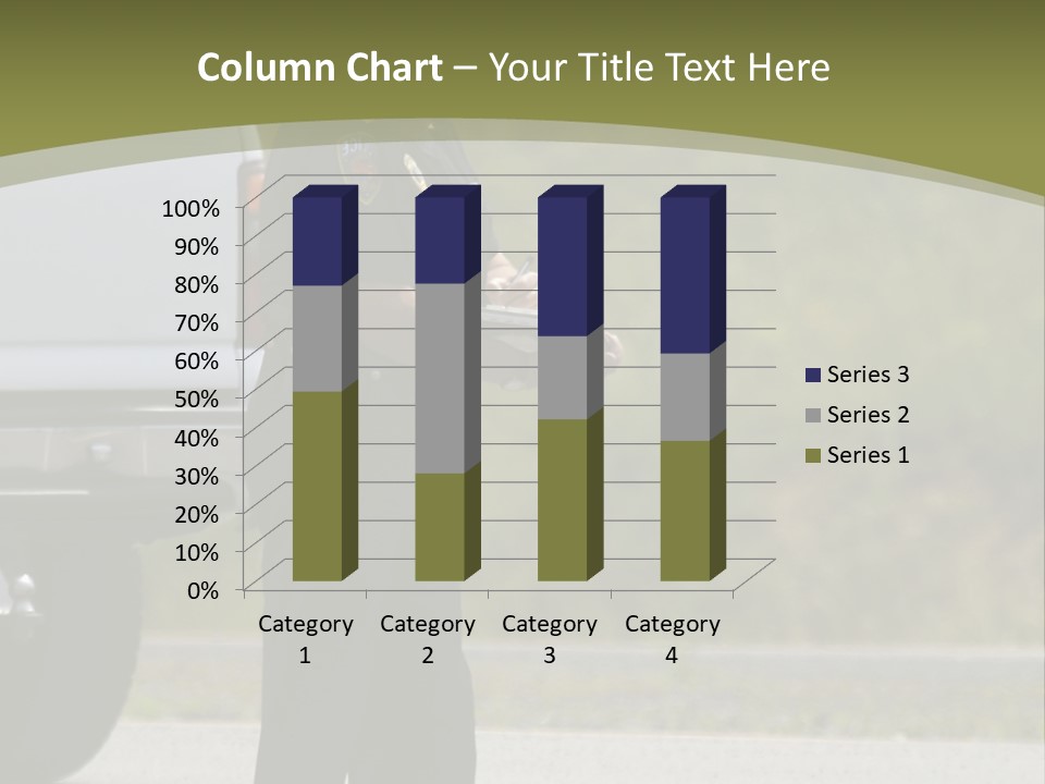 Tow Scared Auto PowerPoint Template