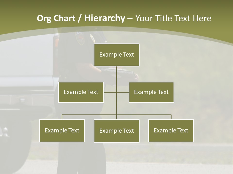 Tow Scared Auto PowerPoint Template