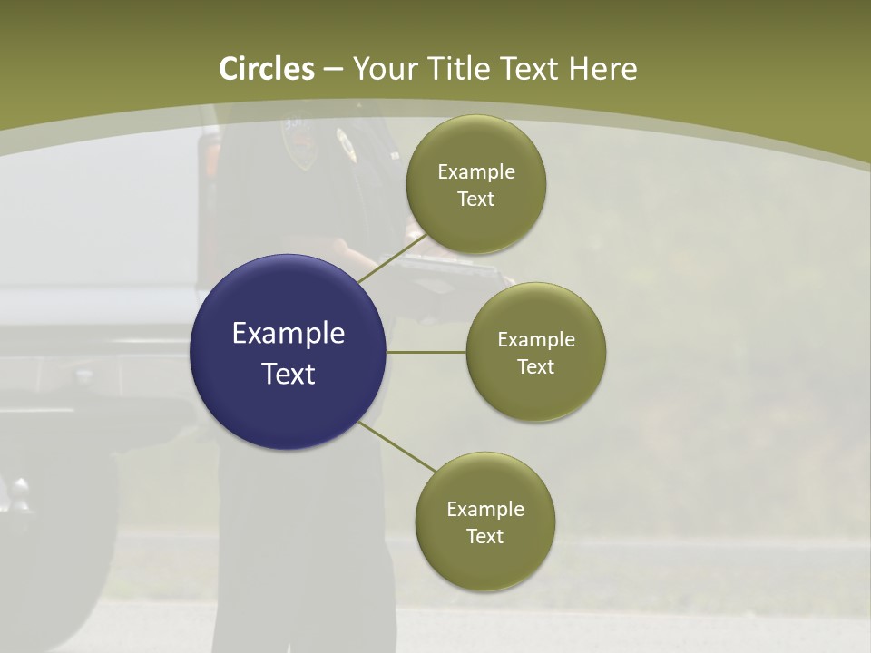 Tow Scared Auto PowerPoint Template