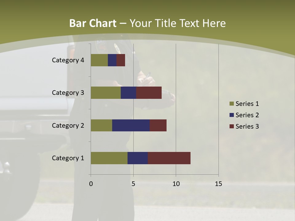 Tow Scared Auto PowerPoint Template