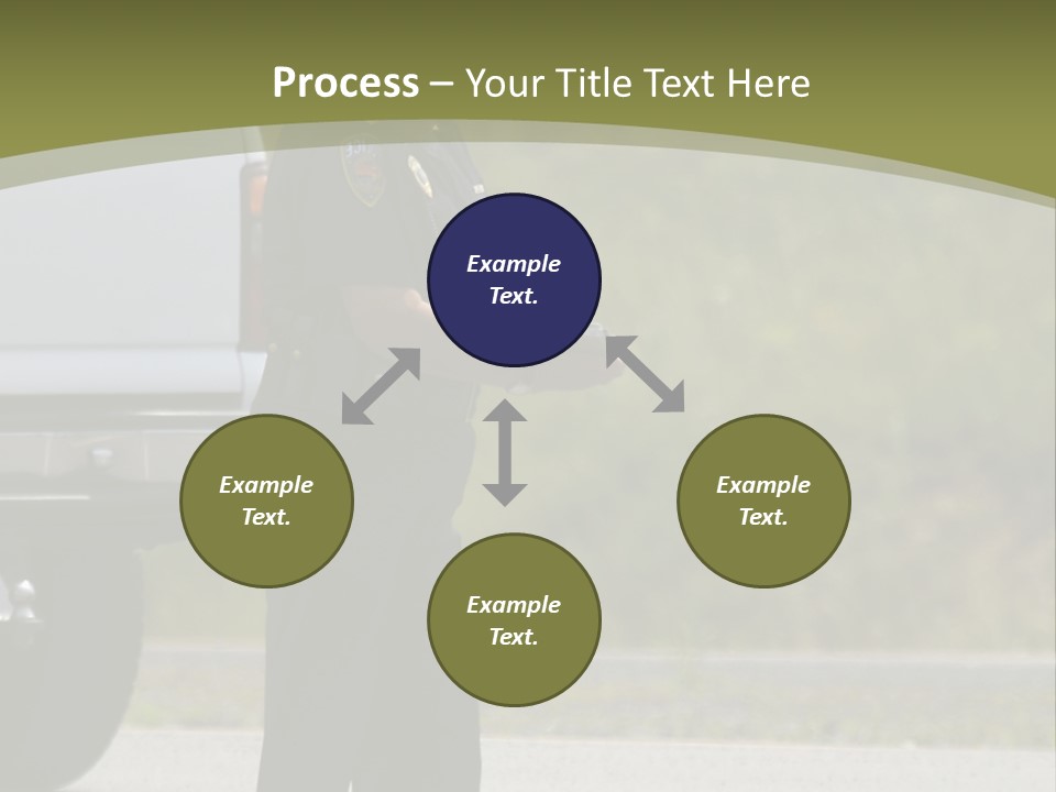 Tow Scared Auto PowerPoint Template