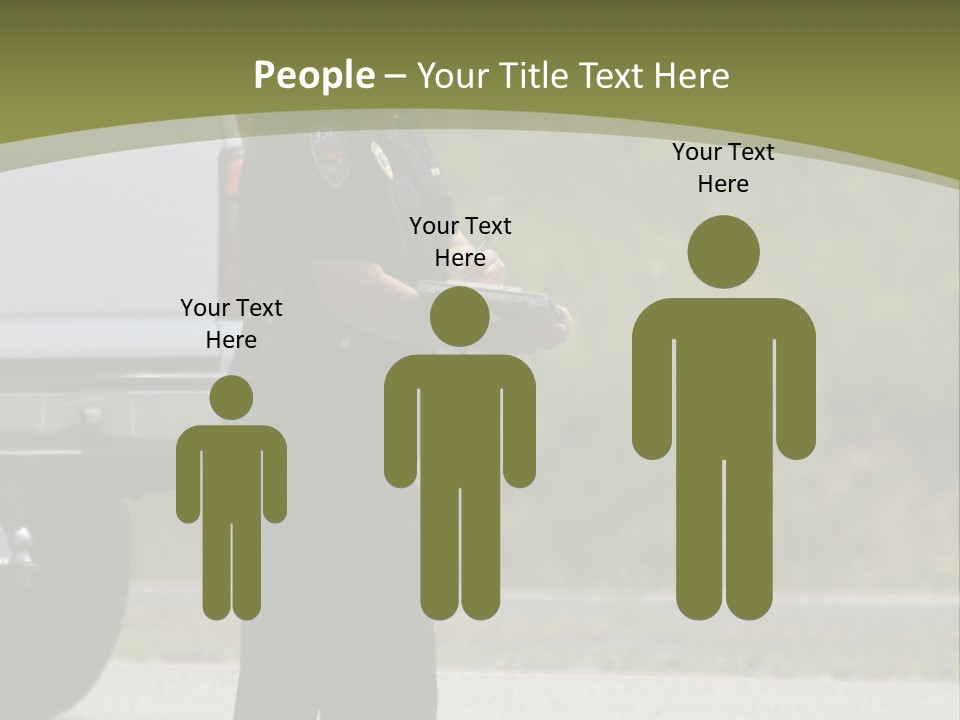 Tow Scared Auto PowerPoint Template