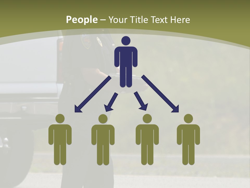 Tow Scared Auto PowerPoint Template