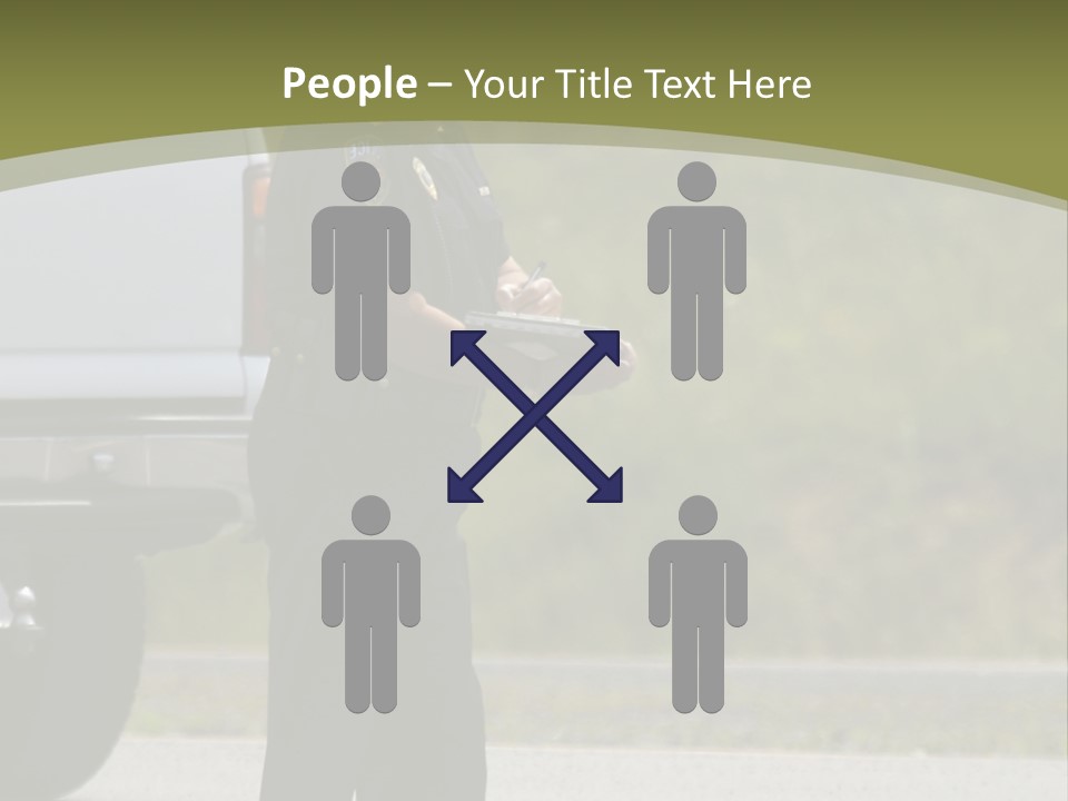 Tow Scared Auto PowerPoint Template