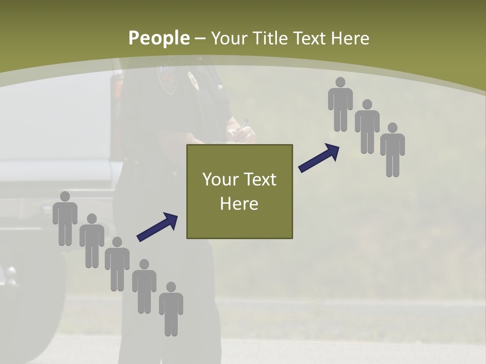 Tow Scared Auto PowerPoint Template