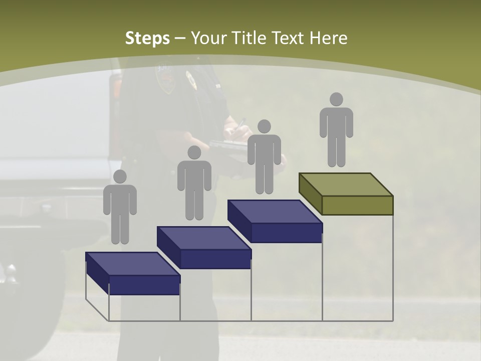 Tow Scared Auto PowerPoint Template