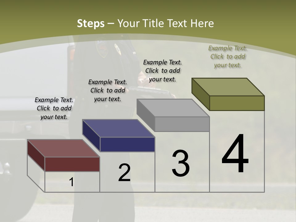 Tow Scared Auto PowerPoint Template