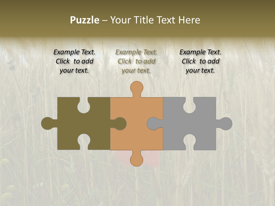 Spike Ear Background PowerPoint Template