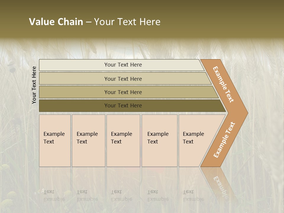 Spike Ear Background PowerPoint Template