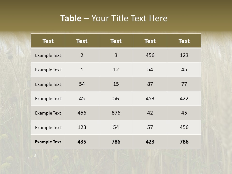 Spike Ear Background PowerPoint Template