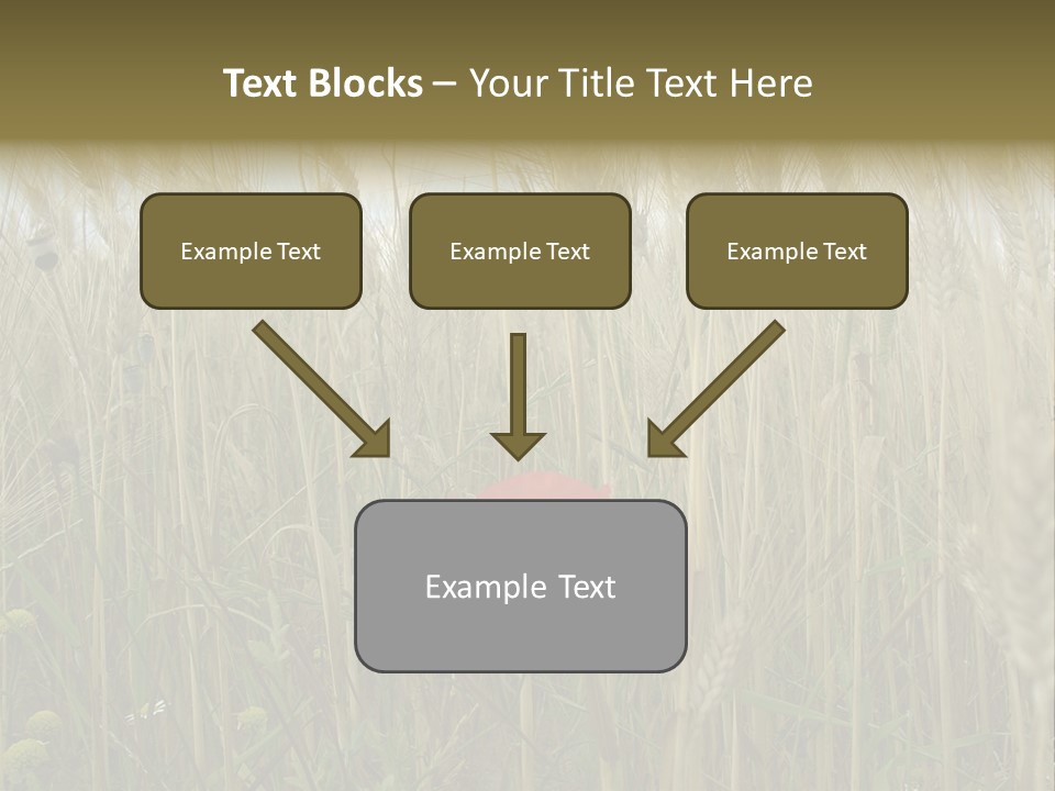 Spike Ear Background PowerPoint Template