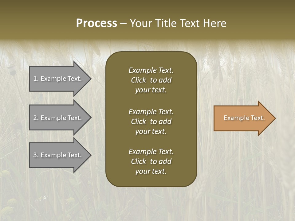 Spike Ear Background PowerPoint Template