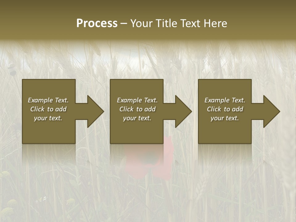 Spike Ear Background PowerPoint Template
