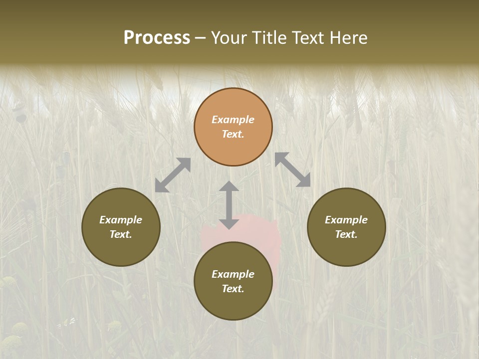 Spike Ear Background PowerPoint Template