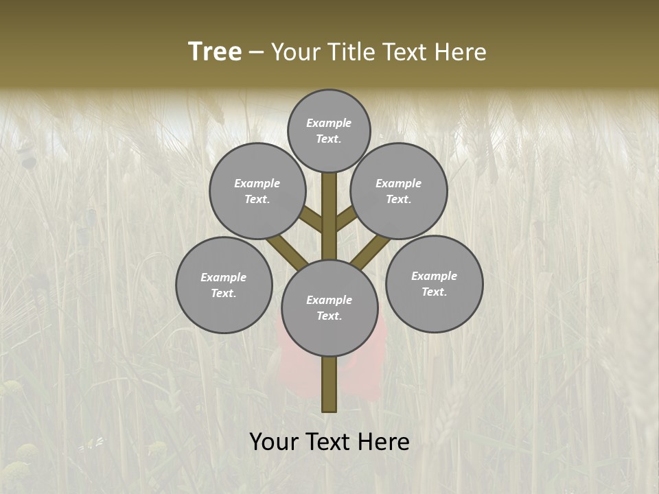 Spike Ear Background PowerPoint Template