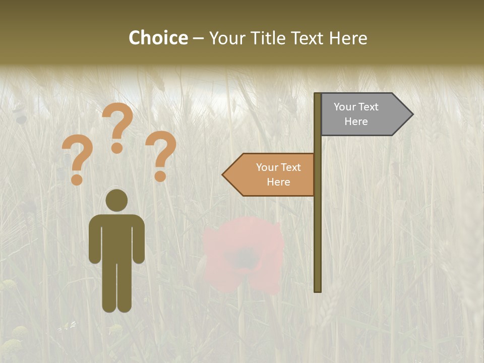 Spike Ear Background PowerPoint Template