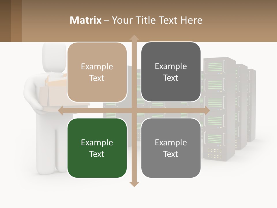 Paper Hitech Communication PowerPoint Template