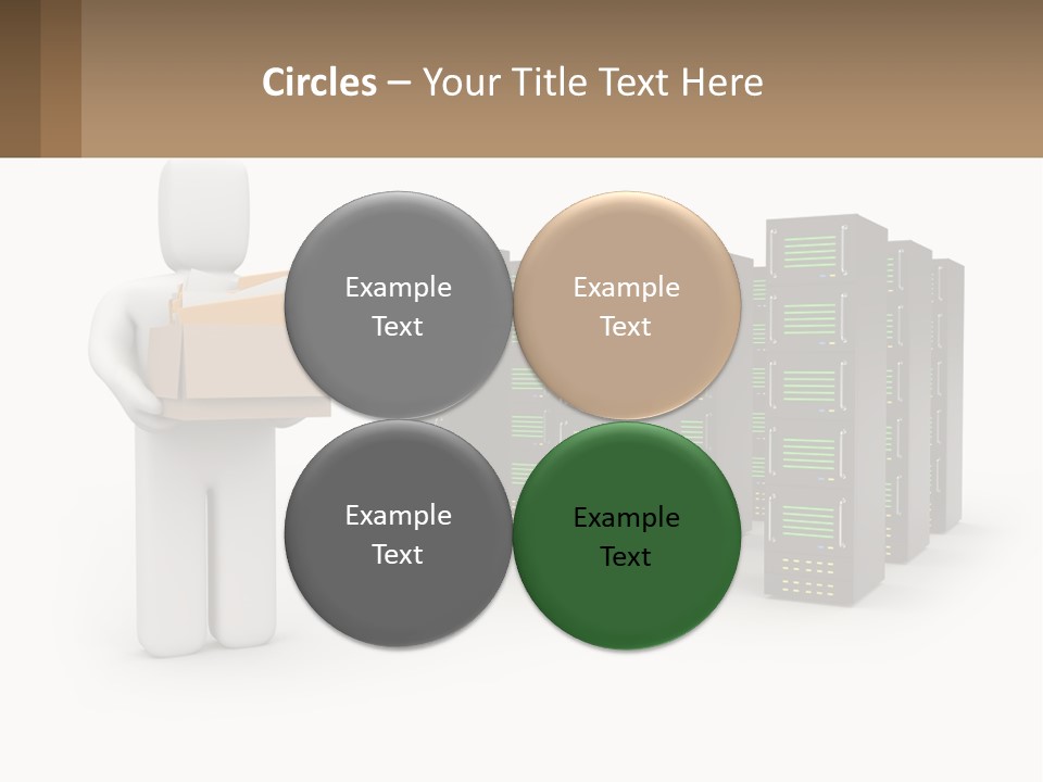 Paper Hitech Communication PowerPoint Template